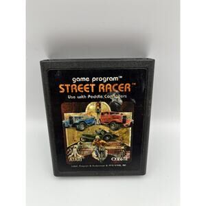 Street Racer - Atari 2600 - Tested & Working - Free Postage